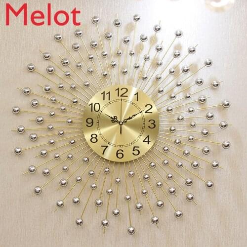 Clock Wall Clock Creative Living Room Fashion Home Wall Clock Modern Minimalist and Magnificent Personality Clock Nordic