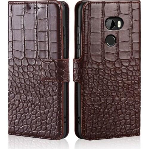 Phone Case for HTC One X10 E66 Case Wallet Crocodile Texture Leather Book Design Phone Coque Capa With Strap Card Holders
