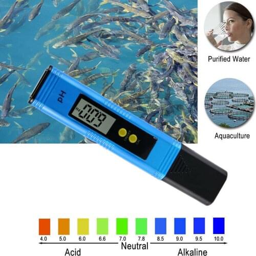 Digital LCD PH Meter Water Fish Tank Water Test Pen Hydroponics