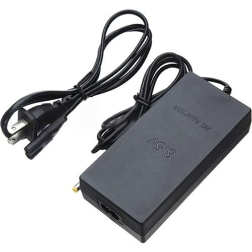 For PS2 Console Slim AC Adapter Charger Cord Cable Supply Power US Plug Black