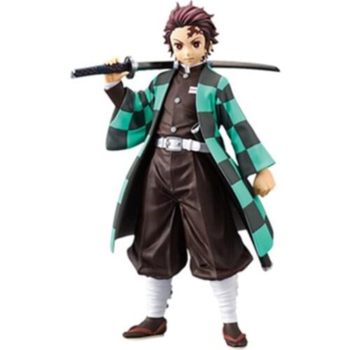 Tronzo Action Figure Demon Slayer Kimetsu no Yaiba Kamado Tanjirou Nezuko PVC Figurine Model Doll Collectible Figure Toys