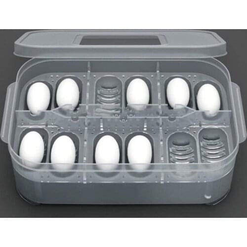 12/16 Grids Incubator Hatch Box Snake/Lizard/Tortoise/Turtle Incubation Supplies Crawling Pet Incubating Tray (Without Thermomet