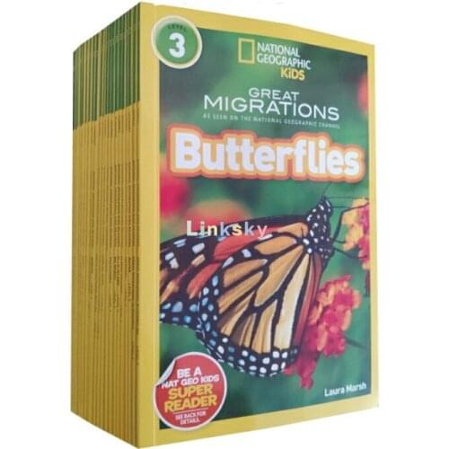 National Geographic Readers (L3), 22 Books/set,for 7 - 9 Years Children,kids Get To Reinforce What They've Learned In The Book