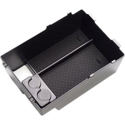 Car Center Console Organizer Storage Box Accessories Armrest Storage Box for Subaru XV 2018-2020