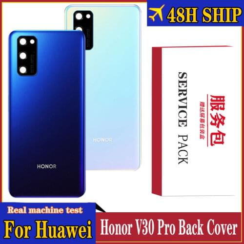 Original Battery Cover for Huawei Honor View 30 Pro Glass Back housing Replacement Repair Parts Apply to Huawei Honor V30 pro
