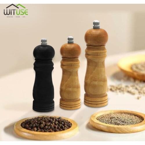 5/6/8inch Cooking Adjustable Kitchen Salt and Pepper Manual Pepper Salt Spice Corn Mill Grinder Home Strong Tool Height Tools