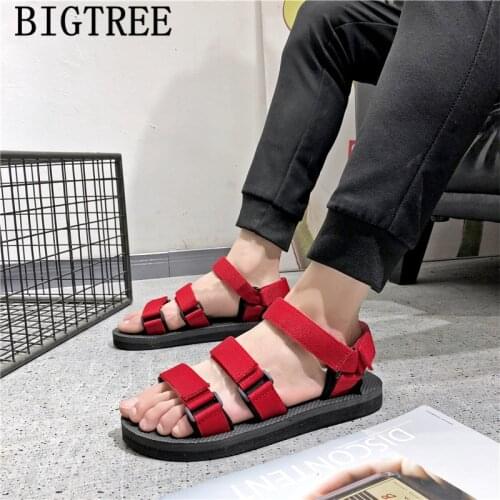 Outdoor Sandals Men Summer Shoes Beach Sandal Men Casual Sandal Hip Hop Shoes Men Open Shoes Chaussure Homme Sandalia Masculina