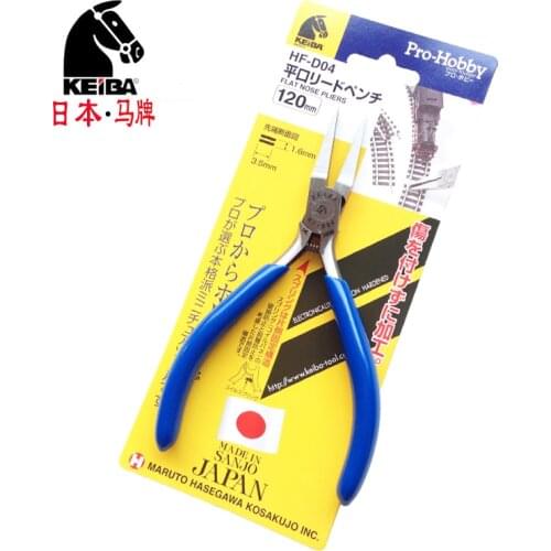 High quality KEIBA imported long nose pliers HF-D04 HA-D04 HR-D04 Electronic Pliers Jewelry precision round pliers made in Japan