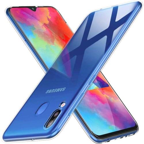Phone Back Cover for Samsung Galaxy M10 M20 M30 Cases Ultra Thin Slim Soft TPU Crystal Durable Shell Coque Capa M 10 20 30 Funda