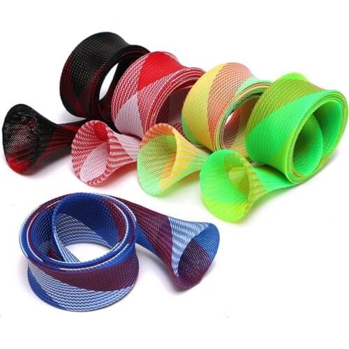 1.6m DIY Stick Jacket Casting Fishing Rod Braided Sleeve Pole Glove Cover Protector 30mm