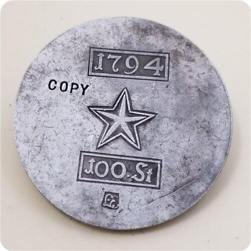 1794 Dutch Republic 100 Stuivers French siege COPY COIN