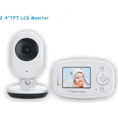 2.4 Inch Wireless Digital Two Way Intercom Baby Monitor Temperature Display