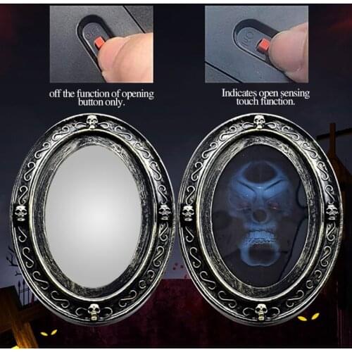 2020 Magic Haunted Mirror Motion Activated Scary Mirror For Halloween Display Dropshipping