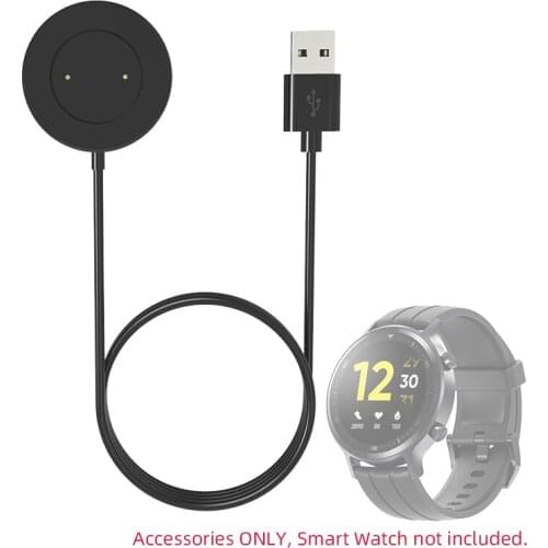 Smartwatch Dock Charger Adapter USB Charging Cable Power Charge Cord Stand for Realme Watch S RMA207 Smart Accessories