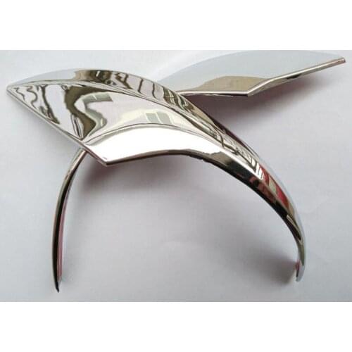 For Toyota Verso accessories 2014 2015 2016 2017 2018 ABS plastic Chrome Car rear side view rearview mirror cover trim