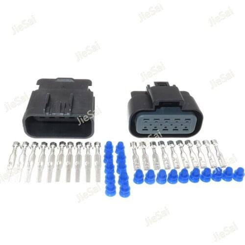 10 Pin/Way 2.8mm 15326661 15326660 Female Male Waterproof Auto Connector Wire Plugs For Cars
