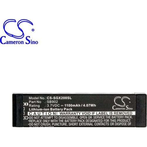 CameronSino for SHURE GLX-D Digital Wireless Systems GLXD1 GLXD2 MXW2 SB902 battery