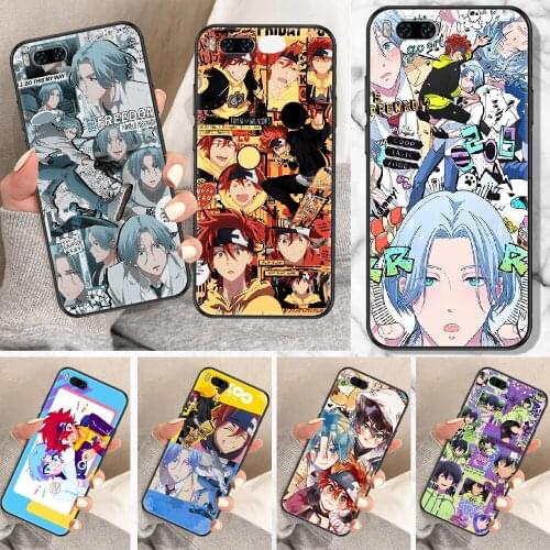 SK8 the Infinity Anime Phone Case For Xiaomi Mi Note 8 9 10 11 9T 10T A3 Lite Pro Ultra black 3D shell fashion bumper painting