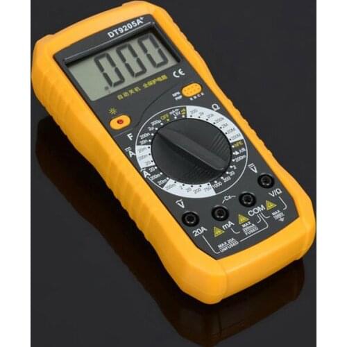Digital Multimeter, Data Hold, Auto Power Off Multimeter Tester AC/DC Current, Voltage Meter for Resistance, Diode, Transistor