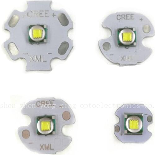 CREE XML XM-L T6 LED U2 10W WHITE High Power LED chip on 12mm 14mm 16mm 20mm PCB