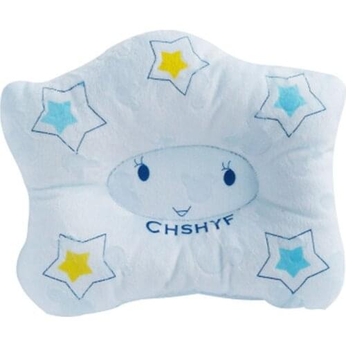 Newborn Baby Pillow Comfortable Cute Cotton baby Room Decoration Pillow Neck Protection Baby Cloud Crown Pillow