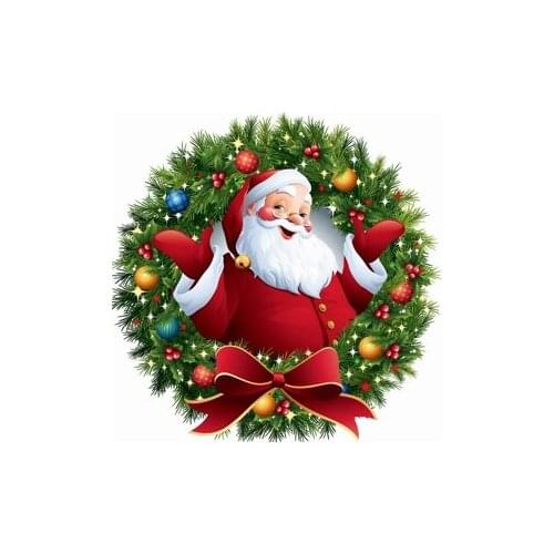 Evershine Diamond Painting Christmas Home Decoration 5D DIY Embroidery Santa Claus Cross Stitch Cartoon Full Square Rhinestone
