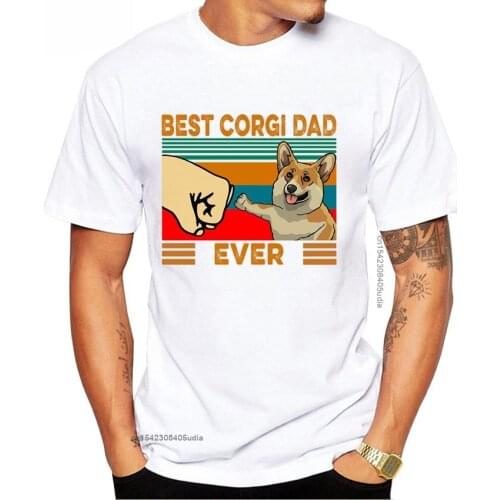 Best British Shorthair Dad Ever Print T-Shirt Fashion Men Graphic T Shirts Funny Siamese Cat Casual Tops Man White Tee Shirt