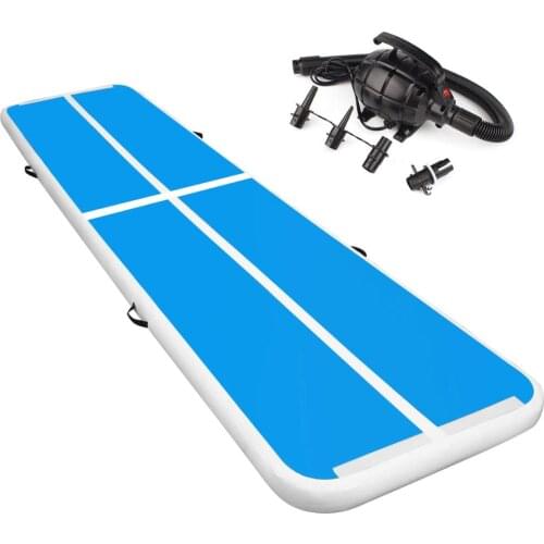 High Quality Double Wall Fabrice Made Inflatable Gym Air Track Air Tumbling floor For Gym Free Shipping