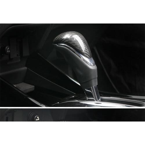 Fit for HONDA JADE 2017 carbon fiber shift knob gear lever gear head handball
