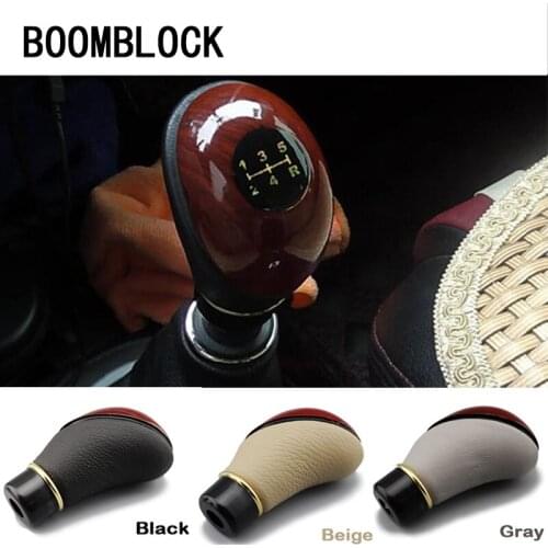 Artificial Peach Wood Car Manual Shift Lever Gear Knob Head For Toyota c-hr Kia sportage Peugeot 3008 Honda civic Hyundai tucson