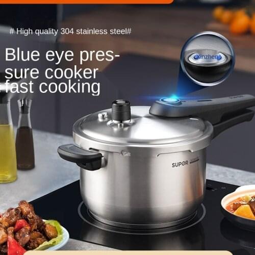 Stainless Steel Pressure Cooker Household Gas Induction Cooker Universal Seal Ring Pressure Cooker Small