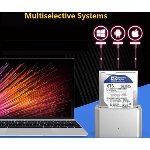 Goldendik 1 Bay suit SATA 2.5"/3.5" hd 3.5 TYPE C TO TYPE C hd 8tb usb-A 3.0 usb for sata server hdd ssd tray superdrive cases