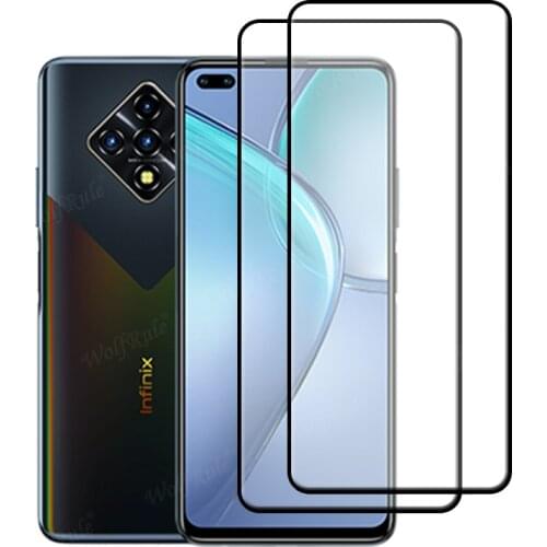 2 PCS For Infinix Zero 8i Glass For Infinix Zero 8i Tempered Glass Protective Film Screen Protector For Infinix Zero 8i 8 Glass