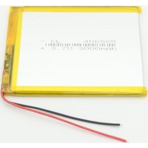 406585 3.7V 3000mAh Rechargeable li Polymer Battery For MP4 MP5 GPS ipod DVR Tablet PC Mobiles Power bank 356585