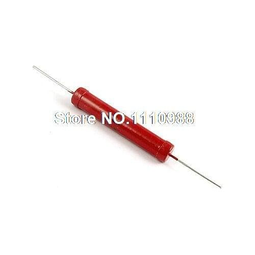 5W 1G Ohm 1% Tolerance Red Glaze High Voltage Resistor