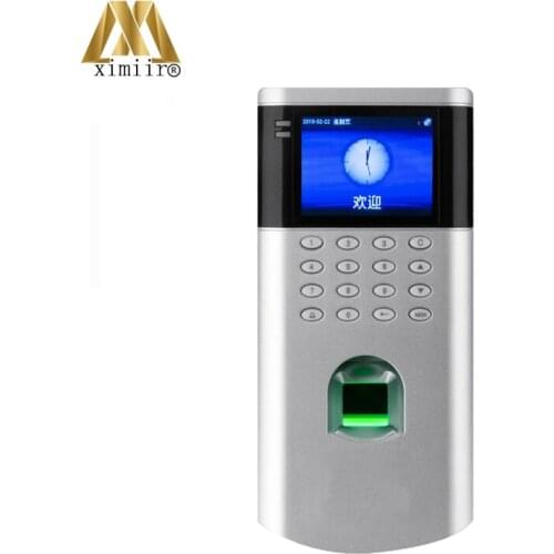 Free Shipping ZK Biometric Fingerprint Access Control System With Keypad F200 Time Attendance USB Time Recording