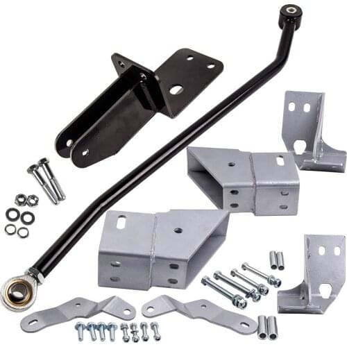 Suspension track ROD Panhard bar For Jeep Cherokee XJ 84-01 4-6.5 inch Lift w/ Drop Bracket Set Front Track Bar