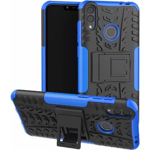 For Honor 8C Case for Honor 8 C Cover Rugged Dual Layer Shockproof Hard Silicone Armor Phone Case for Huawei Honor 8C