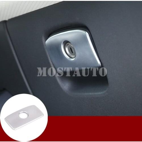 For Land Rover Range Rover Velar Inner Console Glove Box Button Frame Trim Cover 2017-2020 1pcs Car Accessories Interior