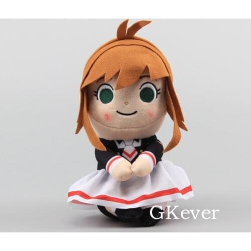 22 cm Anime Card Captor Sakura Kinomoto Li Syaoran Figures Plush Toys Doll Peluche New Arrivals Women Kids Birthday Gift