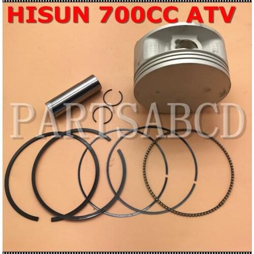HISUN 700CC HS700 ATV UTV Piston Set with Ring Pin Clips Hisun ATV Parts