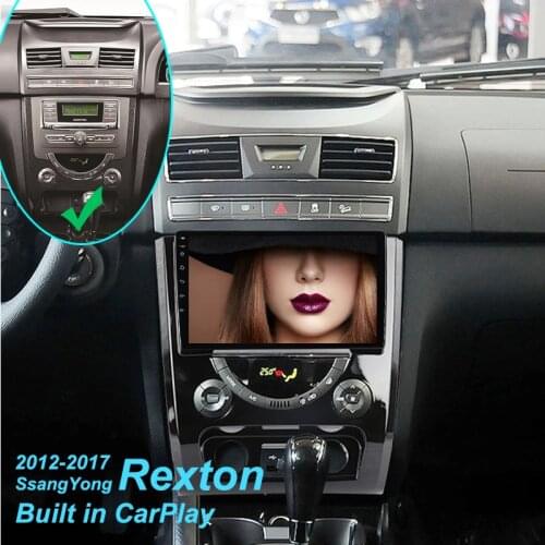 9INCH Screen Multimedia Video Player For Ssangyong Rexton 2013 Car Radio Navigation Android 2 Din No Dvd Support ADAS DVR 1080P