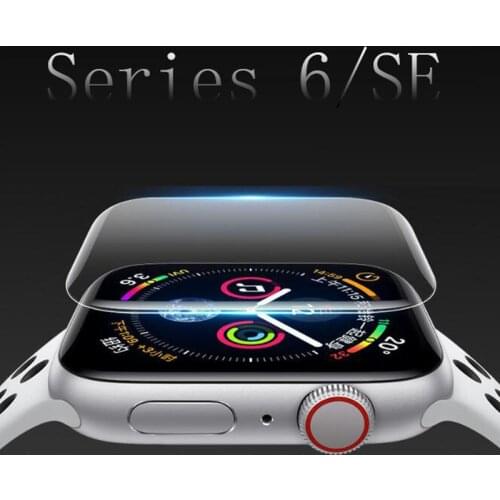 5pcs TPU Soft Protective Film Full Cover Protection For iwatch Apple Watch Series 4/5/6/SE S4/S5/S6 40mm 44mm Screen Protector