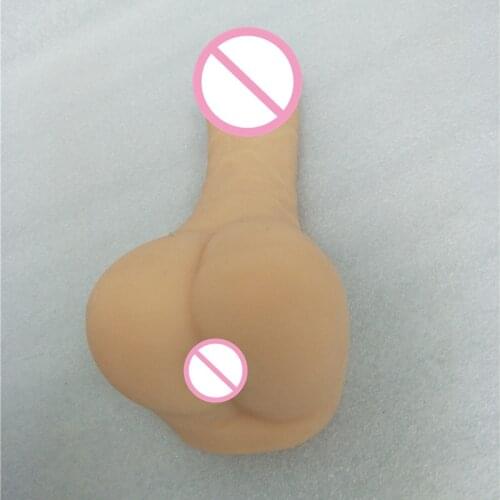 With Anal Hole Soft Big Dildo Realistic Slicone Artificial Penis Dick female Masturbator Adult Sex Toys for women Gay dildos