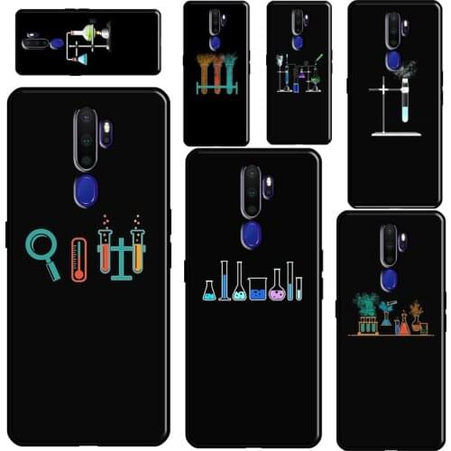Science Chemistry For OPPO A52 A72 A91 A5 A9 A31 A53 2020 Reno2 Z Find X2 X3 Pro A3S A5S A1K A15 A93 Case