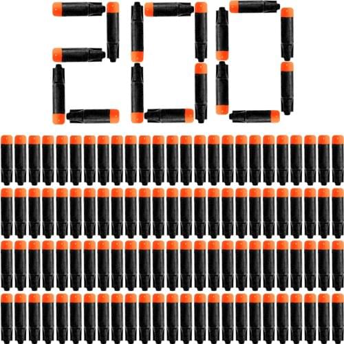 New 200PCS-Dart Black Bullets For Nerf Ultra Refill Pack The Ultimate in Dart Sniper Blasting Game Compatible Only Ultra Blaster