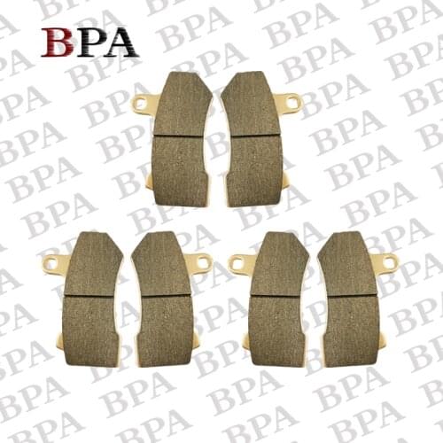 Motorcycle Front Rear Brake Pads Disks For Harley Davidson Road King Street Road Glide Electra Glide FLHR FLHX FLTR 2008-2017 14