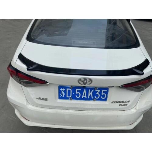 Suitable For 19-20 Corollas New Exterior Modification, Baking Paint, Pressing Tail and Fixing Wing Without