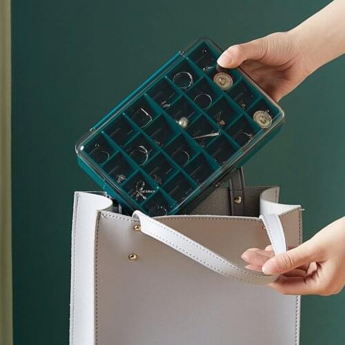 Practical Organizer box Multilayer Compartment Plastic Storage Box Makeup Organizer Jewelry Bead Holder Case Display Contain