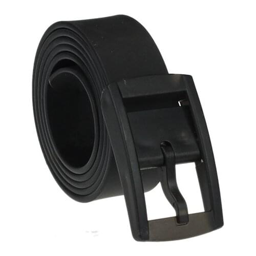2020 New Men Womens Unisex Smooth Silicone Rubber Leather Belt Plastic Pin Buckle New Leather belts for men Jeans Accessories